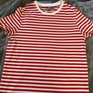 Red and White ASOS Shirt